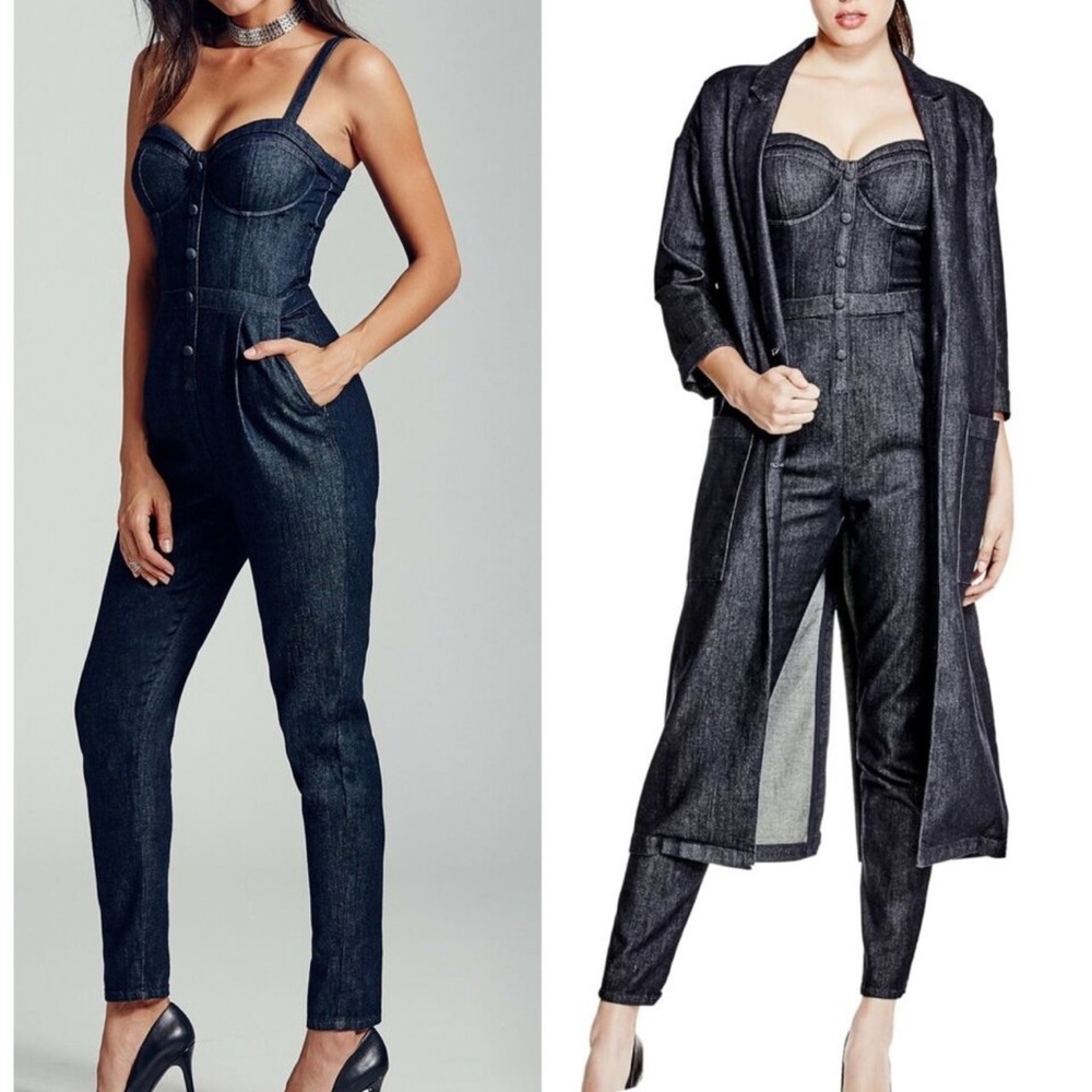 Guess denim jumpsuit.